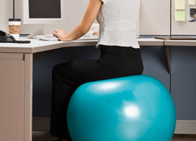 4 Reasons Why Your Butt Should Be On an Exercise Ball Instead of a Desk Chair