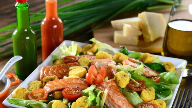 Salmon salad