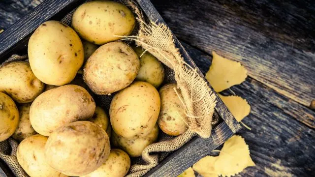 Raw Organic Potatoes