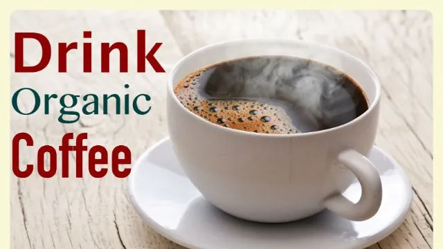 Cup of hot coffee