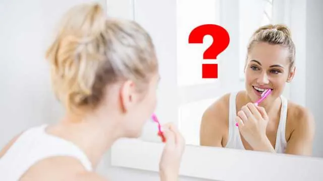 Do oil pulling before you brush your teeth every morning